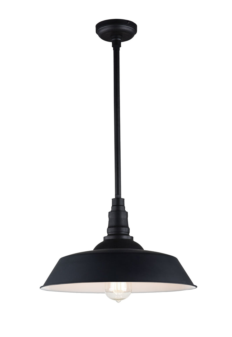 Scacchi 18" Pendant in Dark Grey