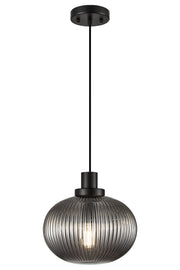 Charismo 11" Globe Pendant in Black