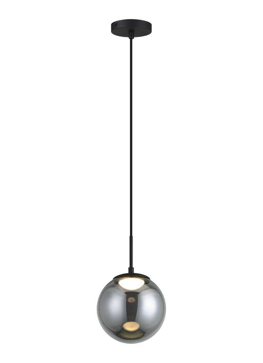 Boble 8" Pendant in Matte Black