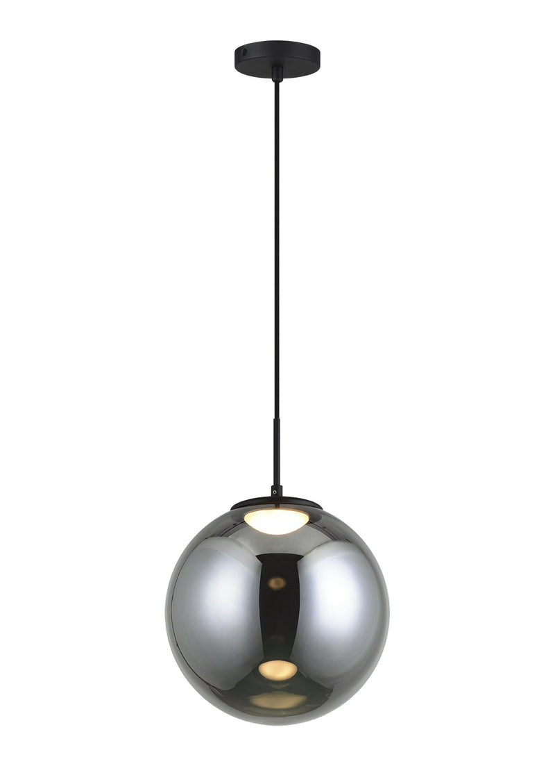 Boble 12" Pendant in Matte Black