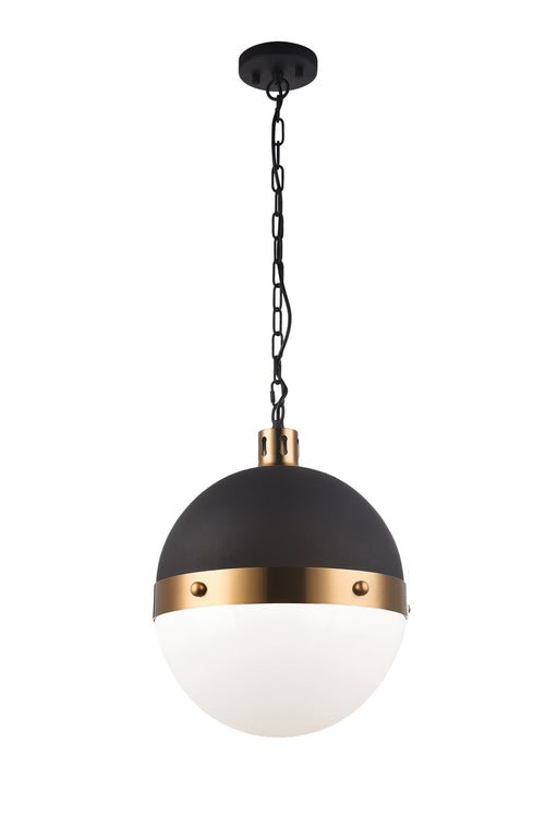 Torino 3-Light Pendant in Aged Gold Brass