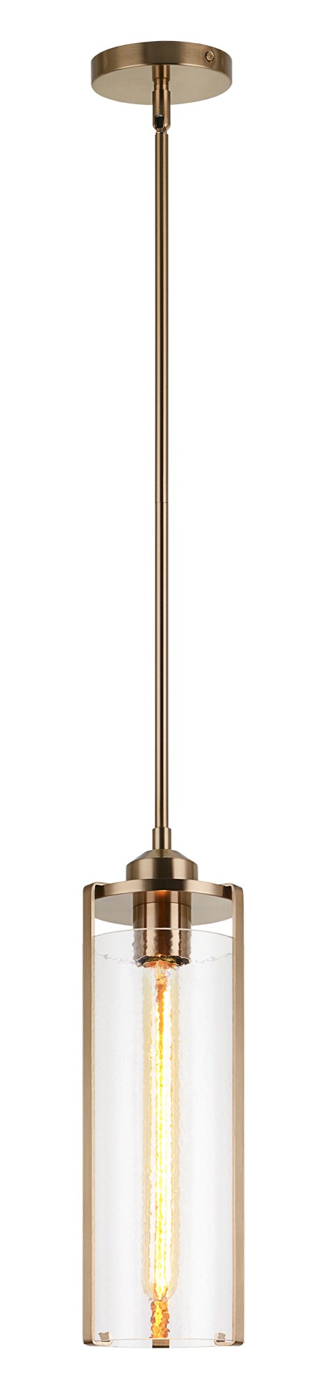 Bayou Mini Pendant in Aged Gold Brass