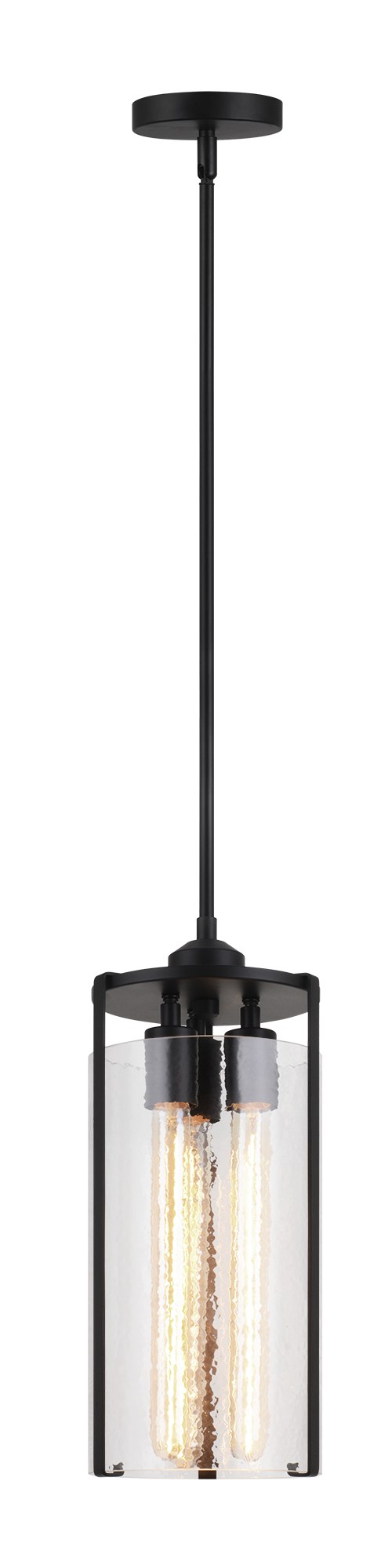 Bayou 3-Light Pendant in Black