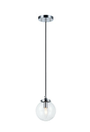 The Bougie Mini Pendant in Chrome