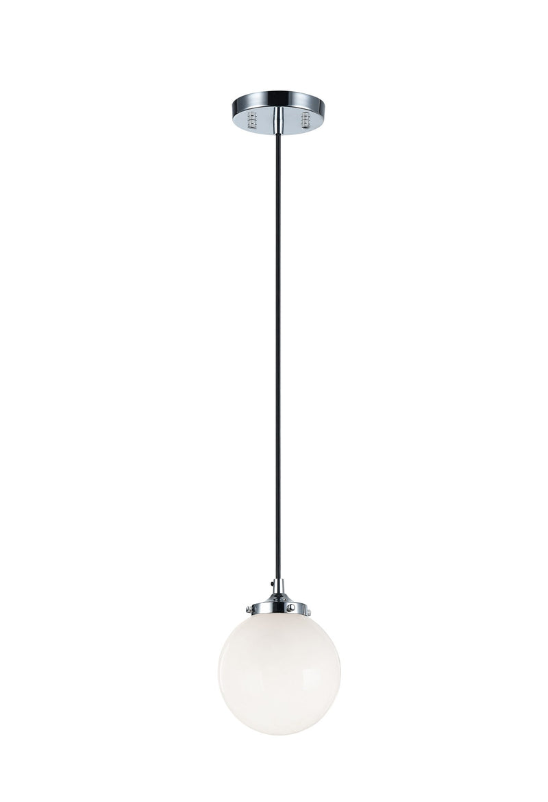 The Bougie Mini Pendant in Chrome