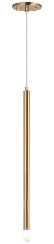 Reigndrop Mini Pendant in Aged Gold Brass
