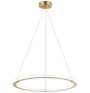 Victoria 24" LED Pendant in Brushed Gold