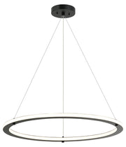 Victoria 24" LED Pendant in Black