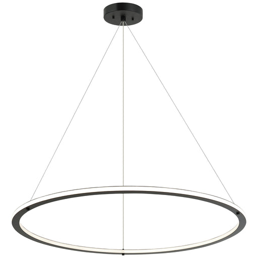 Victoria 40" LED Pendant in Black