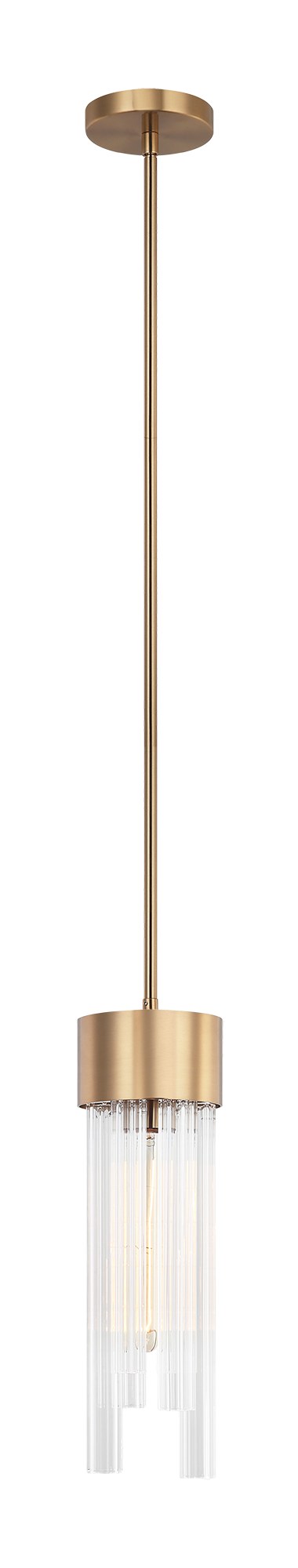 Kellan Pendant in Aged Gold Brass