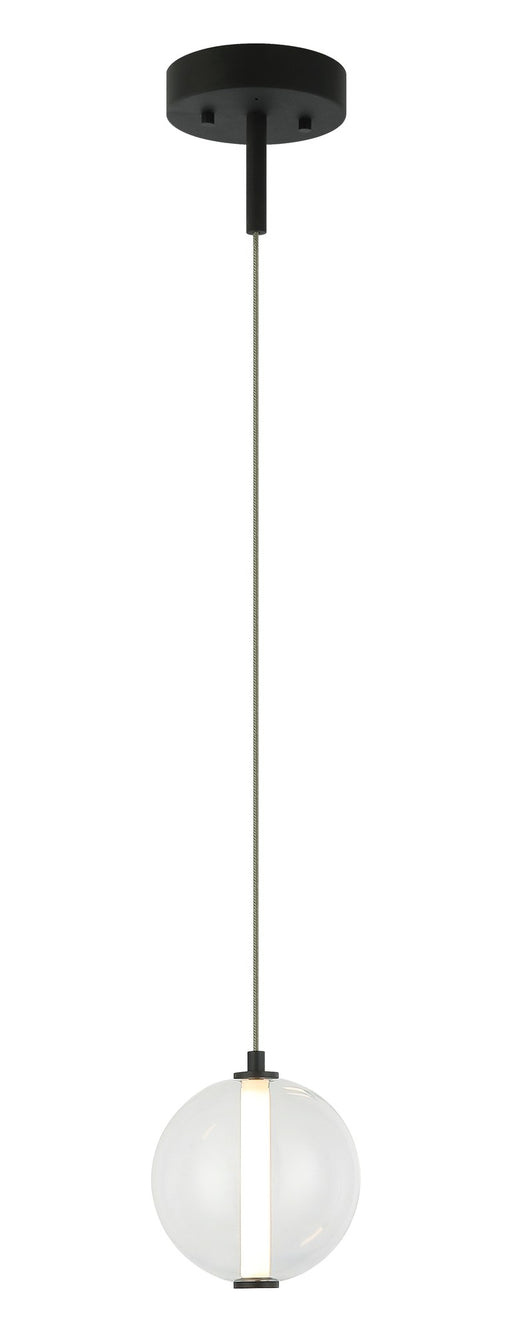Belange 6" Mini Pendant in Matte Black