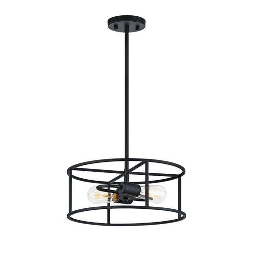 Candid 14" 2-Light Pendant in Rusty Black