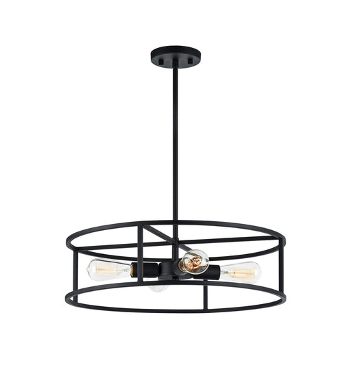 Candid 18" 4-Light Pendant in Rusty Black
