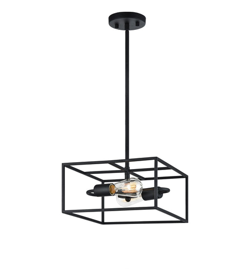 Candid 12" 2-Light Pendant in Rusty Black
