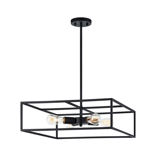 Candid 16" 4-Light Pendant in Rusty Black