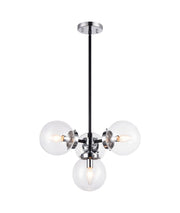 Maru 4-Light Chandelier in Chrome