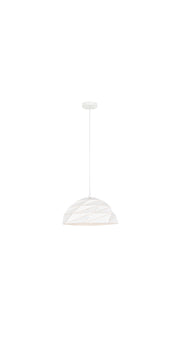 Riku 14" Pendant in White