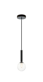 Stellar 4.5" Mini Pendant in Black