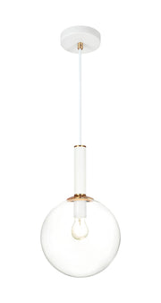 Stellar 10" Pendant in Aged Gold Brass
