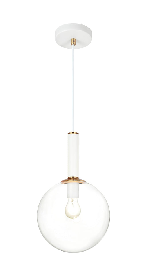 Stellar 10" Pendant in Aged Gold Brass