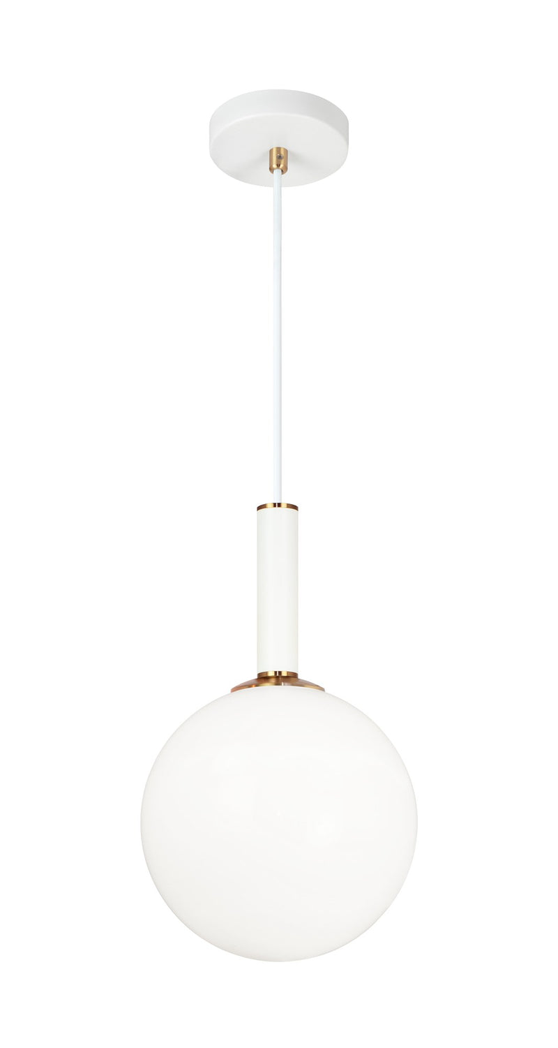 Stellar 10" Pendant in Aged Gold Brass