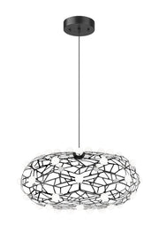 Coral 24" LED Pendant in Black