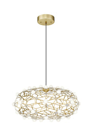 Coral 24" LED Pendant in Gold