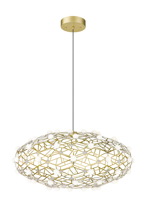 Coral 31" LED Pendant in Gold
