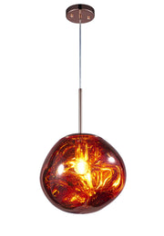 Galactic 12" Pendant in Copper