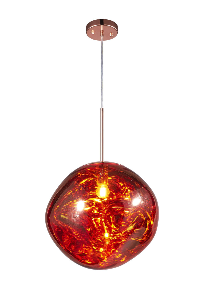 Galactic 16" Pendant in Copper
