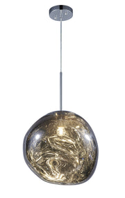 Galactic 16" Pendant in Smoke