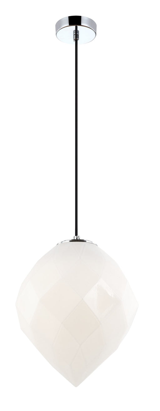 Gemma 10" Pendant in White