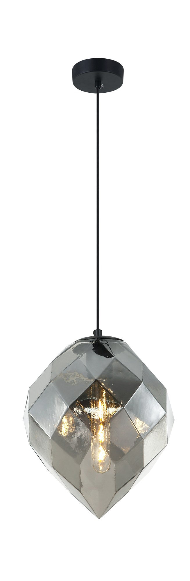 Gemma 10" Pendant in Smoke