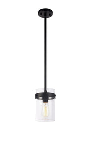 Zale Mini Pendant in Black