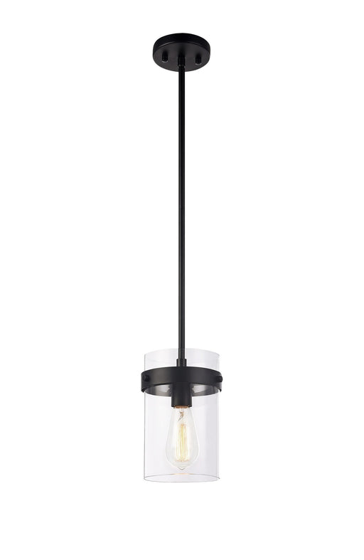 Zale Mini Pendant in Black