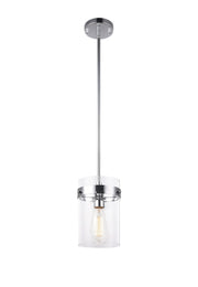 Zale Mini Pendant in Chrome