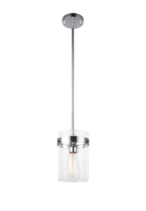 Zale Mini Pendant in Chrome