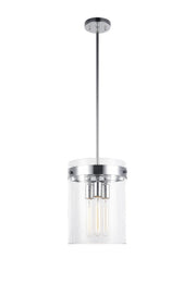 Zale 3-Light Pendant in Chrome