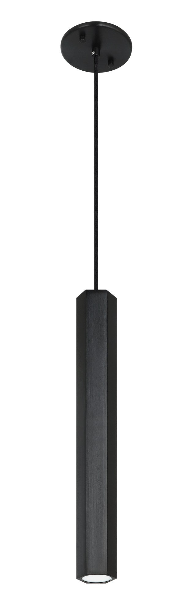 Rowan Short LED Mini Pendant in Oxidized Black