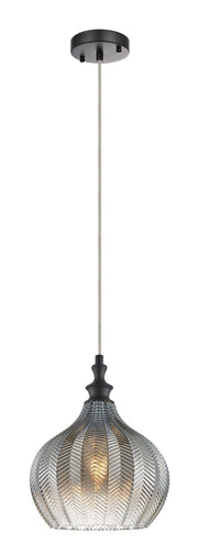 Renity 9" Pendant in Smoke