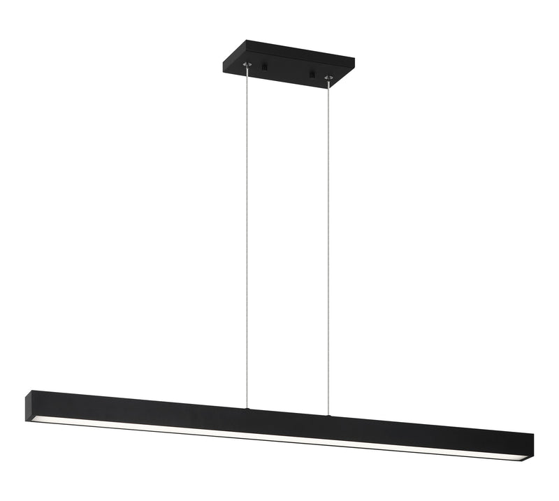 Presley 33" LED Linear Pendant in Matte Black