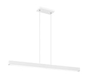 Presley 33" LED Linear Pendant in Matte White
