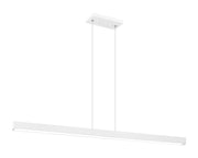 Presley 42" LED Linear Pendant in Matte White