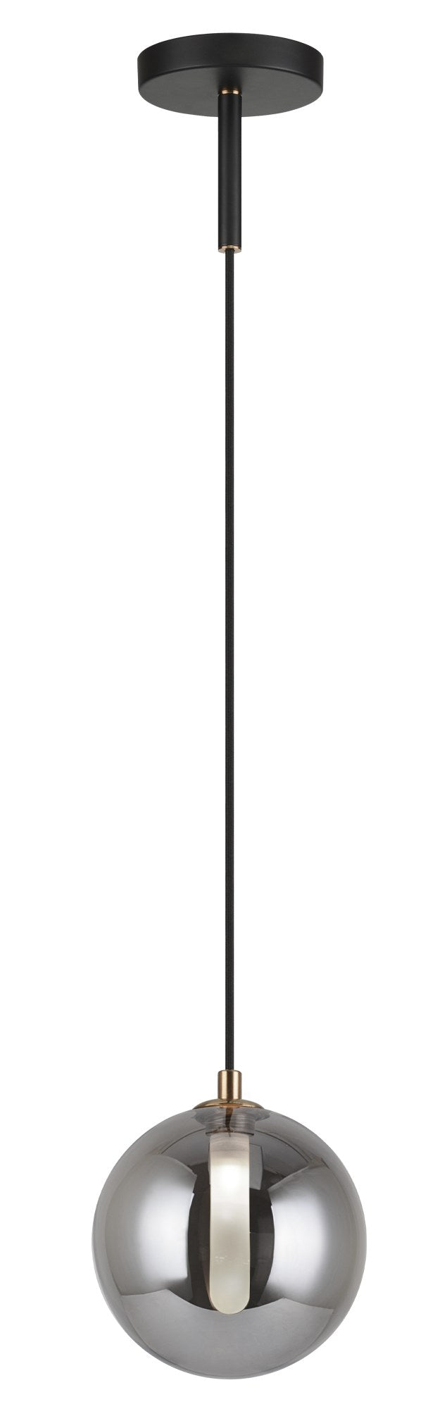 Magma 7" Mini Pendant in Smoke