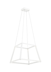 Carlington 16" LED Pendant in Matte White