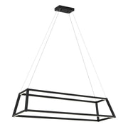 Carlington 46" LED Linear Pendant in Matte Black