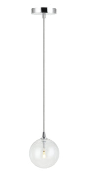 Bolha 6" Pendant in Chrome