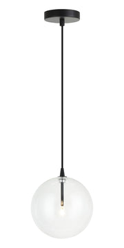 Bolha 8.5" Pendant in Black