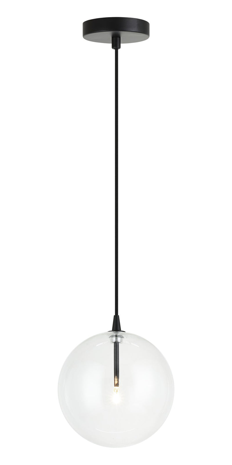Bolha 8.5" Pendant in Black
