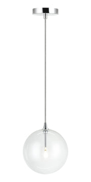 Bolha 8.5" Pendant in Chrome